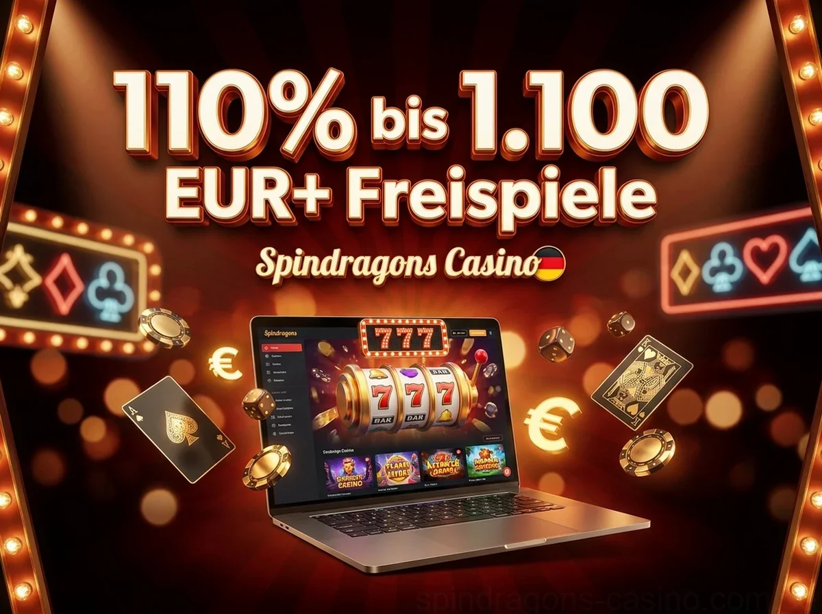 110% bis 1.100 EUR+ Freispiele